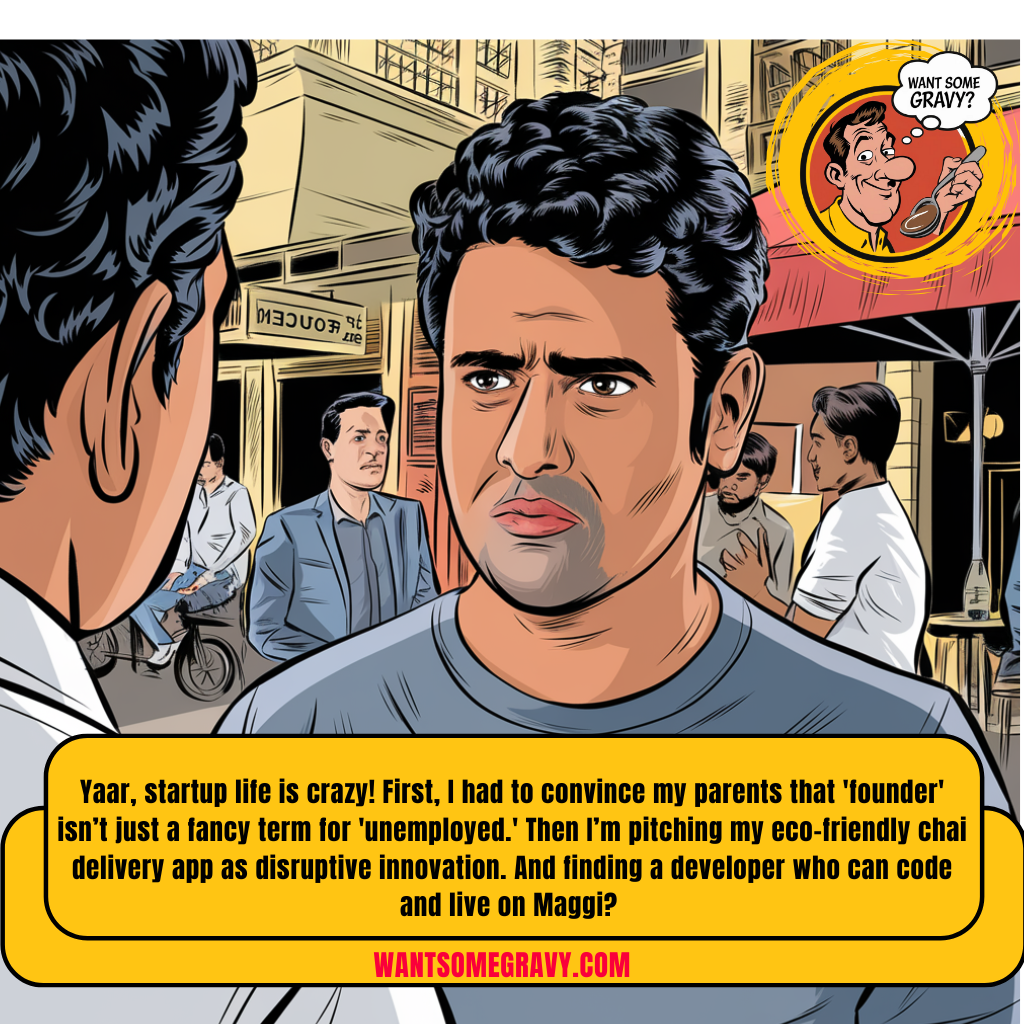 Yaar, startup life is crazy! - Page 1