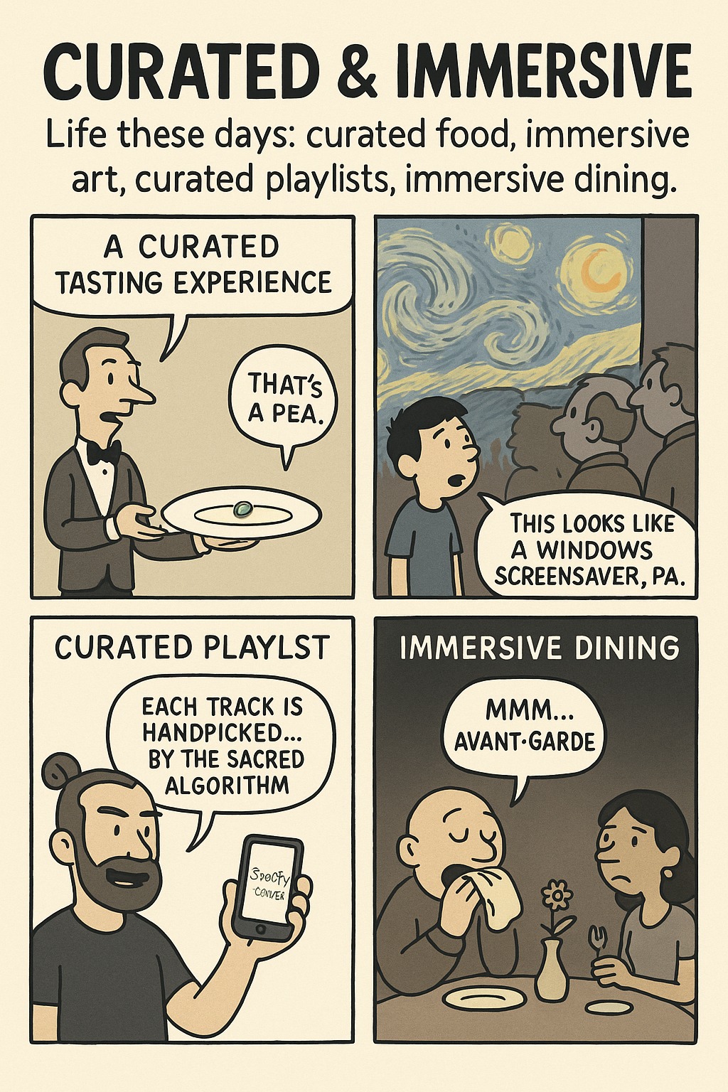 Curated and Immersive